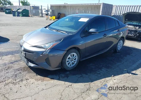 2017 Toyota Prius Two z USA, uszkodzony, nr VIN JTDKBRFU8H3543866